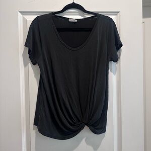 Sienna sky, size medium, cute detail on bottom with twist. Very comfortable